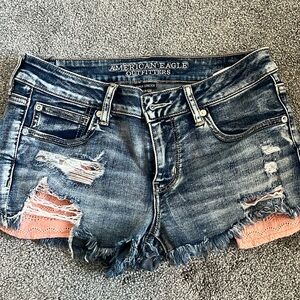 American Eagle micro shorts